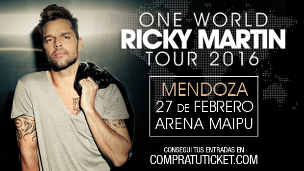 Ricky Martin en Mendoza